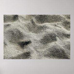 Affiche Sable gris