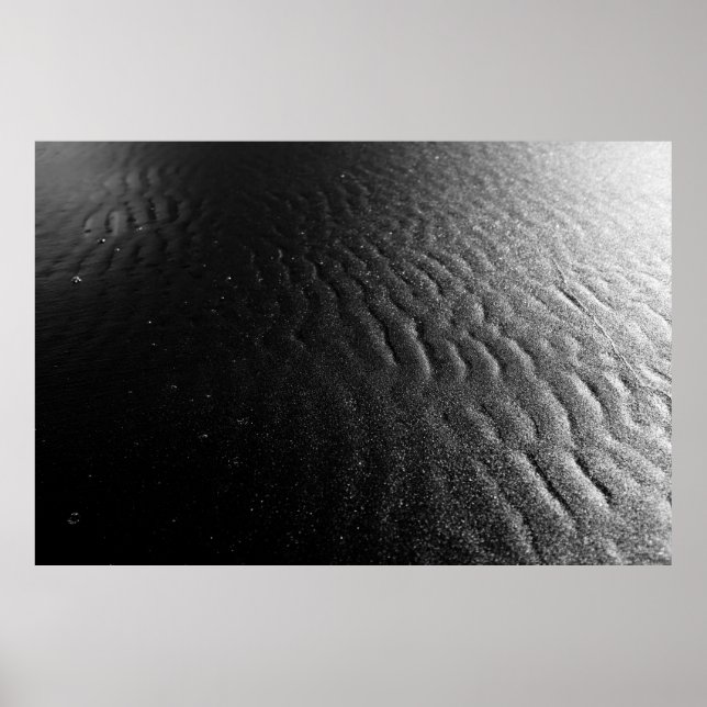 Affiche Sable noir (Devant)