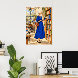 Affiche Sac à main de livresque pour une vie d'histoires