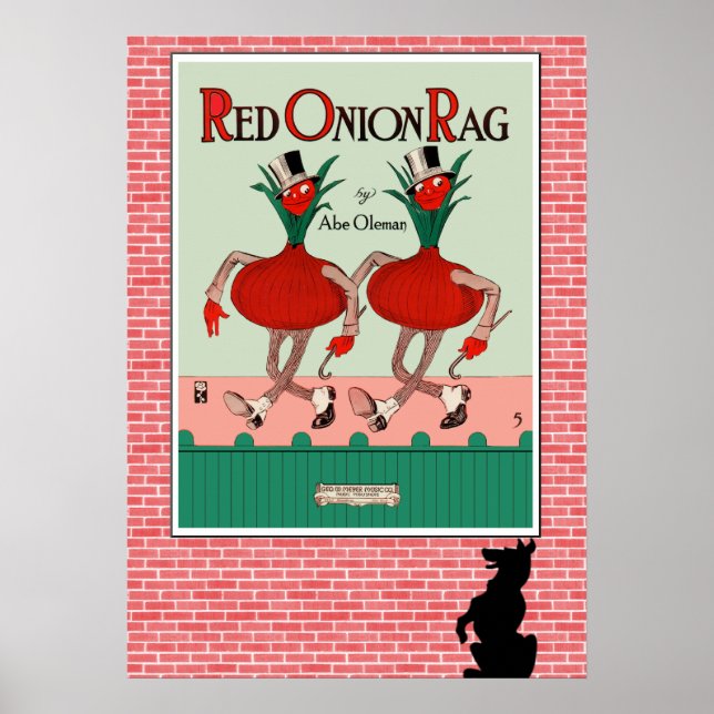 Affiche Sac d'oignon rouge (Devant)