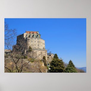 Affiche Sacra di San Michele ou Abbaye Saint-Michel