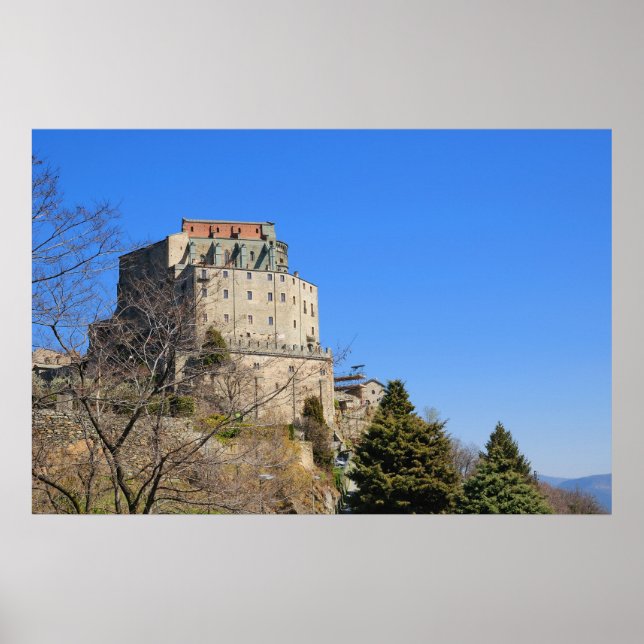 Affiche Sacra di San Michele ou Abbaye Saint-Michel (Devant)