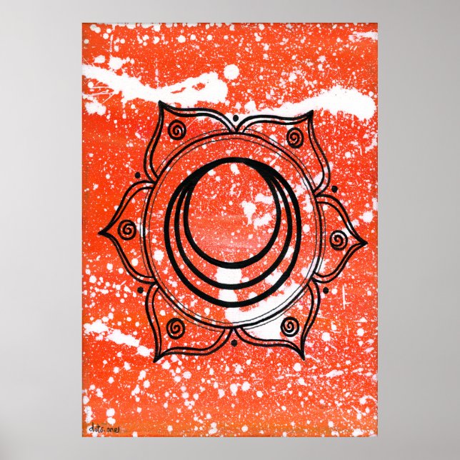 Affiche Sacral Chakra (Devant)