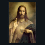 Affiche Sacré Coeur de Jésus, Jésus Christ, Gesù<br><div class="desc">Le Sacré Coeur de Jésus est précisément l'image qui express notre mission. C'est l'image de l'amour infini et miséricordieux que le Père céleste a répandu sur le monde par son Fils. Le but de tout ce que nous faisons dans l'Eglise devrait être de conduire les gens à rencontrer cet amour....</div>