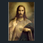 Affiche Sacré Coeur de Jésus, Jésus Christ, Gesù<br><div class="desc">Le Sacré Coeur de Jésus est précisément l'image qui express notre mission. C'est l'image de l'amour infini et miséricordieux que le Père céleste a répandu sur le monde par son Fils. Le but de tout ce que nous faisons dans l'Eglise devrait être de conduire les gens à rencontrer cet amour....</div>