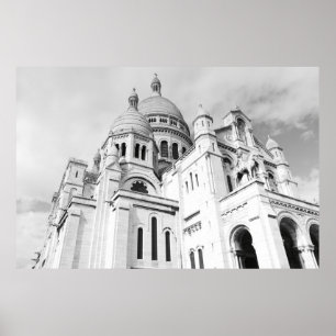 Affiche Sacré-Cœur de Montmartre Paris Sacre Coeur