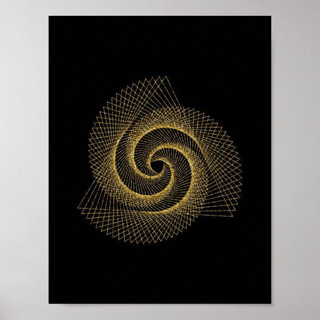 Affiche Sacred Geometry Symbol (Devant)