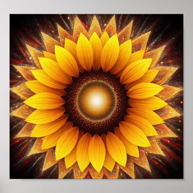 Affiche SacredSunFlower (Devant)
