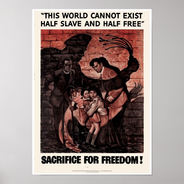 Affiche Sacrifice de la liberté (Devant)