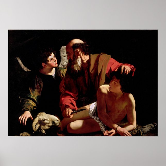 Affiche Sacrifice d'Isaac (Devant)