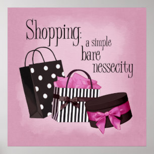 Affiche Sacs de shopping
