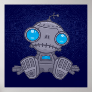 Affiche Sad Robot