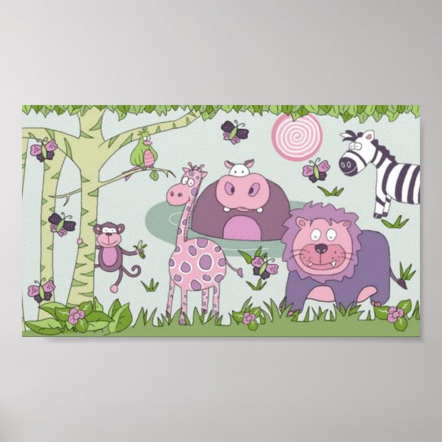 Affiche safari 1 (Devant)