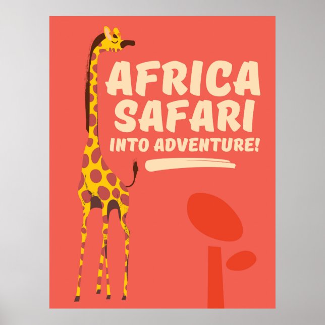 Affiche Safari Afrique dans l'aventure ! (Devant)