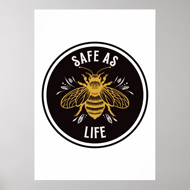 Affiche Safe as Life (Devant)
