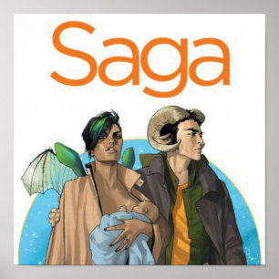 Affiche Saga Bande dessinée