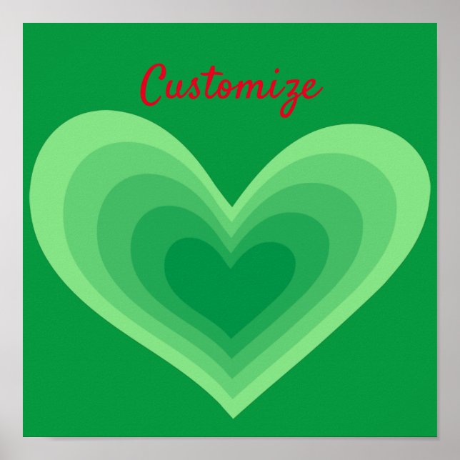 Affiche Sage Green Heart Thunder_Cove (Devant)