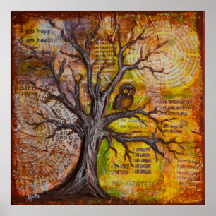 Affiche Sagesse de la pensée positive