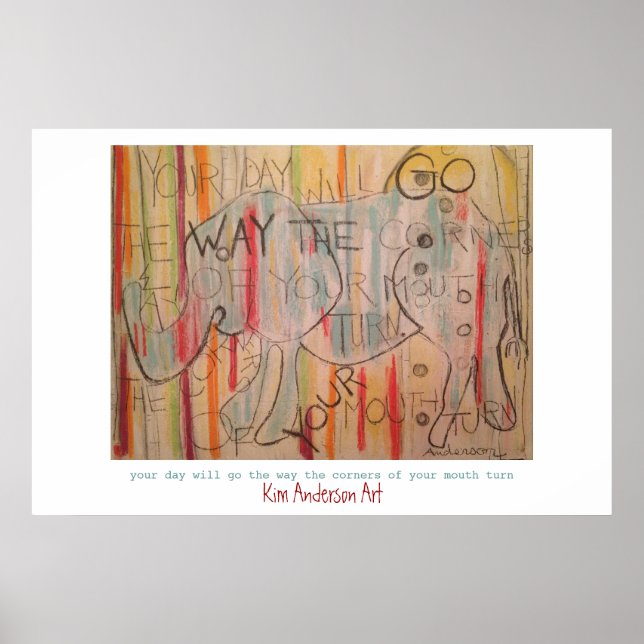 Affiche Sagesse des éléphants (Devant)