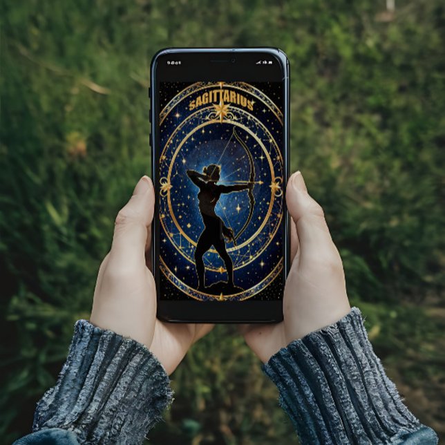 Affiche Sagittaire signe astrologique (Créateur téléchargé)