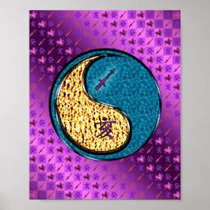 Affiche Sagittarius & Water Boar