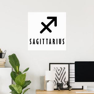 Affiche Sagittarius zodiaque