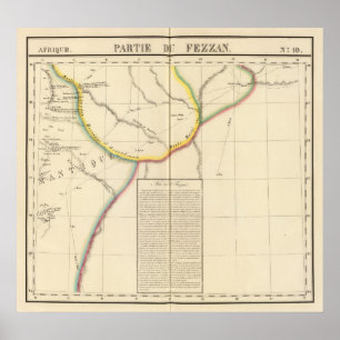 Affiche Sahara, Libye, Afrique 10