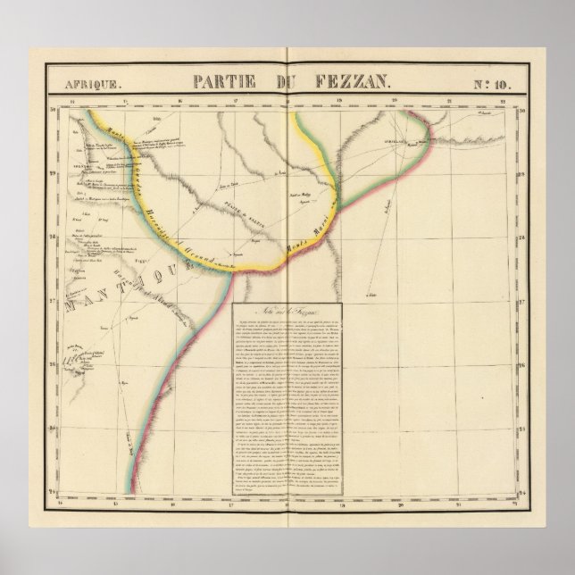 Affiche Sahara, Libye, Afrique 10 (Devant)