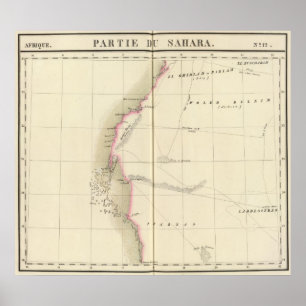 Affiche Sahara occidental, Afrique 12