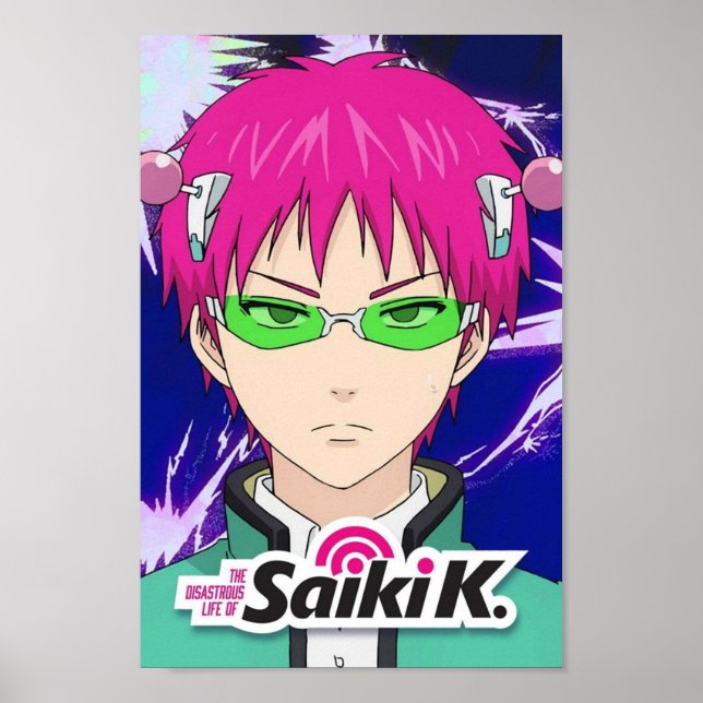 AFFICHE SAIKI K ANIME (Devant)