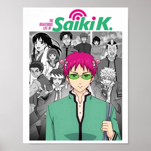 Affiche Saiki K Life (Devant)