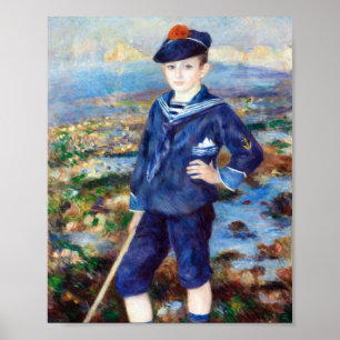 Affiche Sailor Boy par Pierre-Auguste Renoir