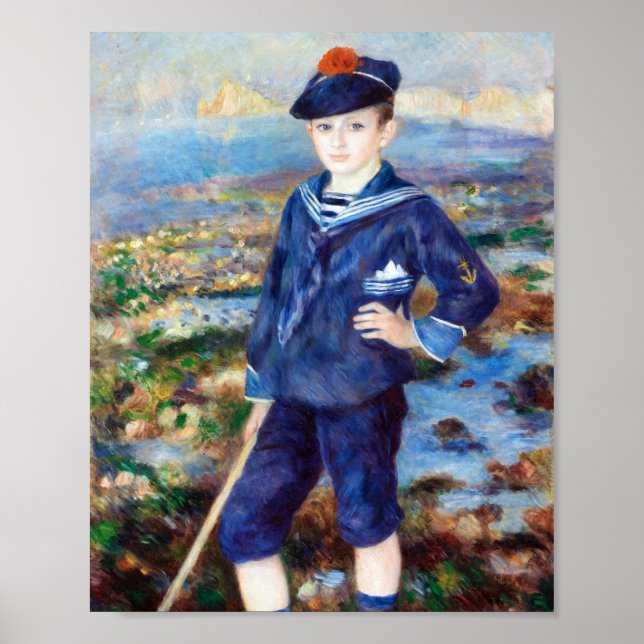 Affiche Sailor Boy par Pierre-Auguste Renoir (Devant)