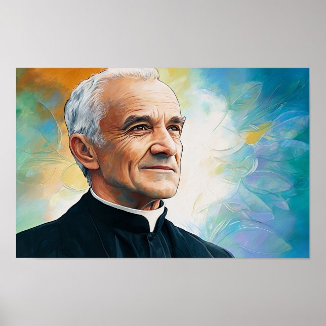Affiche Saint André Bessette : humble serviteur de l'espér (Devant)