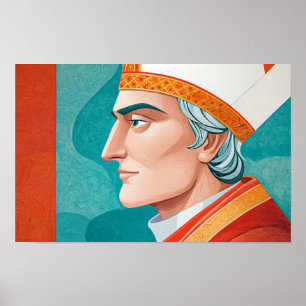 Affiche Saint Ansgar : Apôtre du Nord