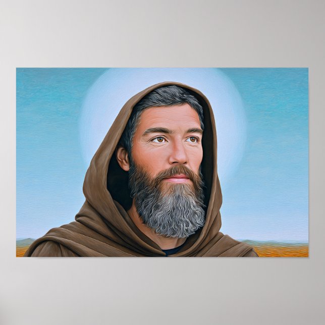 Affiche Saint Anthony the Abbot: The Desert Hermit’s Peace (Devant)