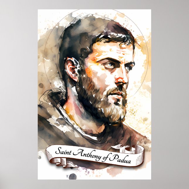 Affiche Saint Antoine de Padoue (Devant)