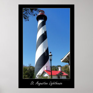 Affiche Saint Augustin Florida Lighthouse