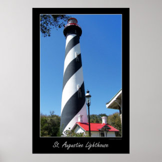 Affiche Saint Augustin Florida Lighthouse