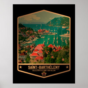 Affiche Saint Barthélemy