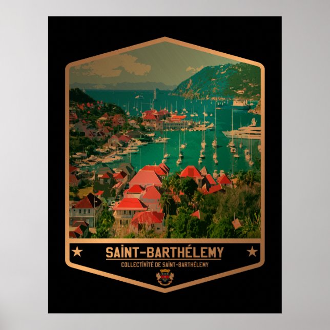Affiche Saint Barthélemy (Devant)