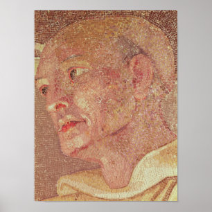 Affiche Saint Bernard de Clairvaux de Crypte Saint Pierre