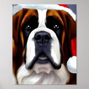 Affiche Saint Bernard Noël
