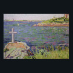 Affiche Saint-Briac, la Croix des marins, 1885<br><div class="desc">Saint-Briac,  la Croix des marins,  1885 | par Paul Signac | Lieu de l'art : Collection privée | Artiste français | Numéro de collection d'images : XIR162941</div>