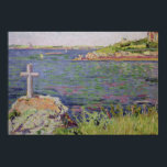 Affiche Saint-Briac, la Croix des marins, 1885<br><div class="desc">Saint-Briac,  la Croix des marins,  1885 | par Paul Signac | Lieu de l'art : Collection privée | Artiste français | Numéro de collection d'images : XIR162941</div>