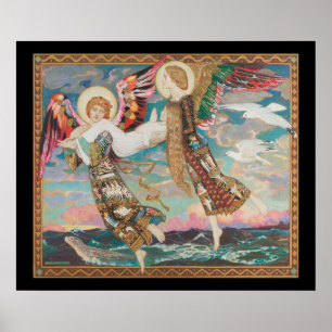 Affiche Saint Bride, ch. 1913 par John Duncan