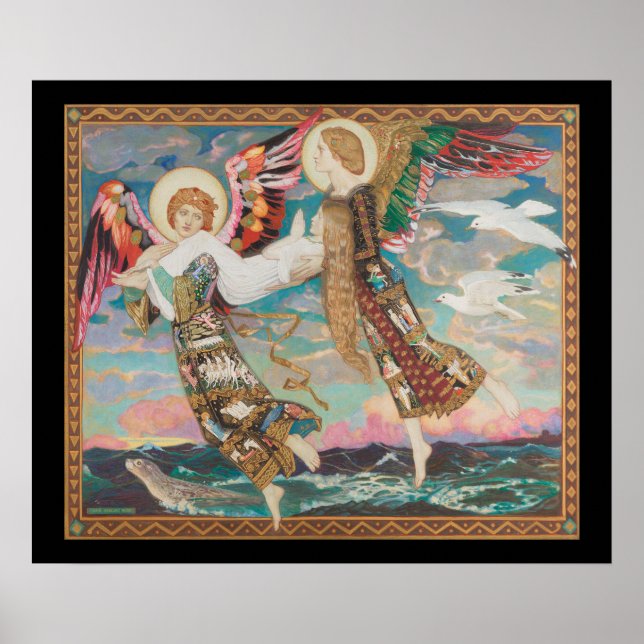 Affiche Saint Bride, ch. 1913 par John Duncan (Devant)