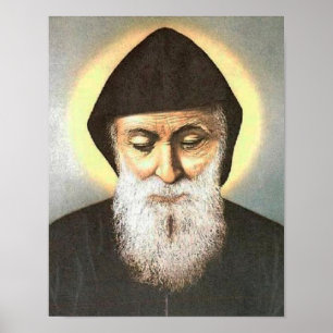 Affiche Saint Charbel Makhlouf