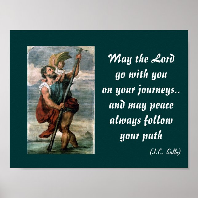 affiche saint christopher (Devant)