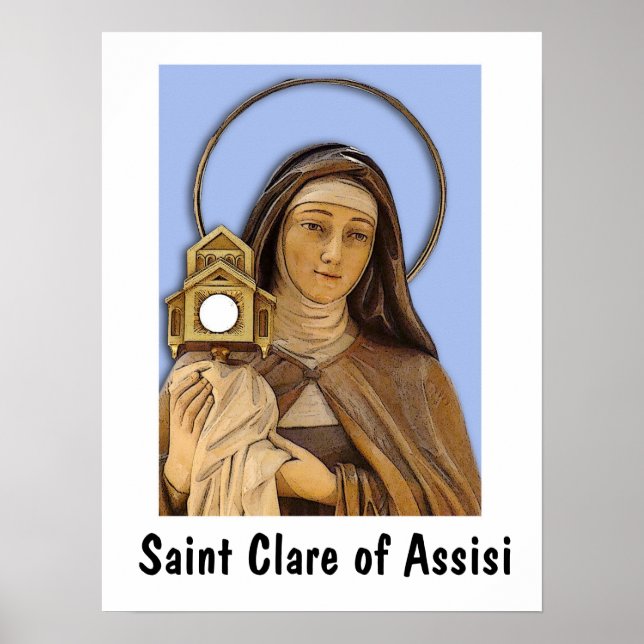 Affiche Saint Clare d'Assise (Devant)